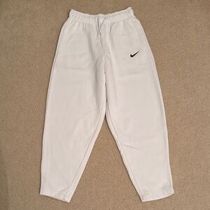 White Nike Sweatpants